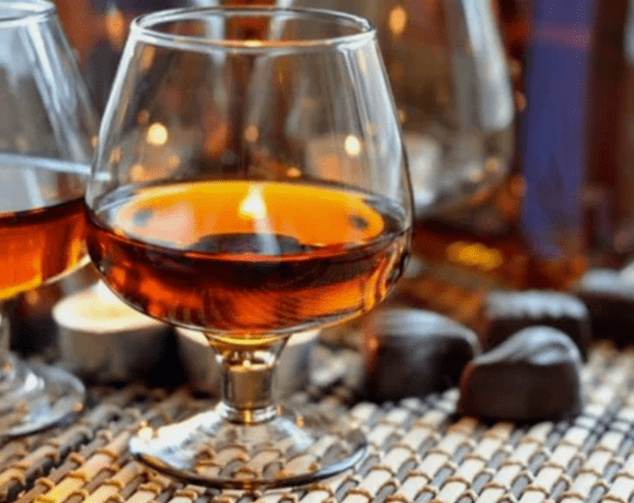 Kastorka und Cognac